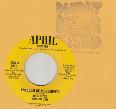 High Lites Sons Of Jah Freedom Of Movements High Lites Sons Of Jah Freedom Of Movements