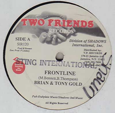 Brian and Tony Gold - Front Line