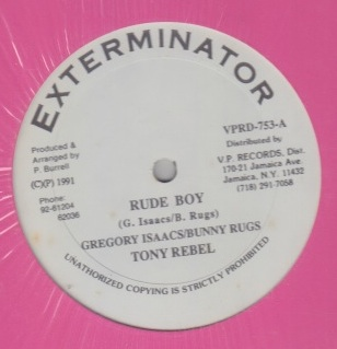 Gregory Isaacs, Bunny Ruggs & Tony Rebel - Rude Boy (Here Comes Rudie)