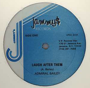 12' ADMIRAL BAILEY / ONE MORE DEAD レゲエ