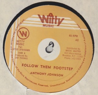 Anthony Johnson / Earl Cunningham - Follow Them Footsteps / Name & Number