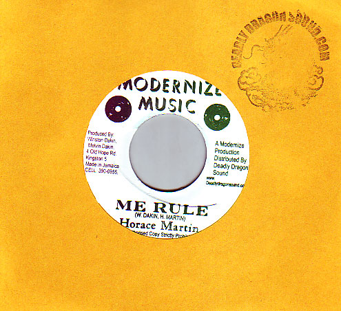 Horace Martin - Me Rule