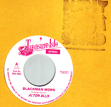 Alton Ellis / Alton Ellis & LLoyd - Blackman Word / I Cant Stand It
