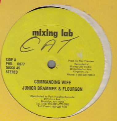 Junior Brammer & Flourgon - Commanding Wife