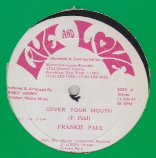 Frankie Paul - Cover Your Mouth