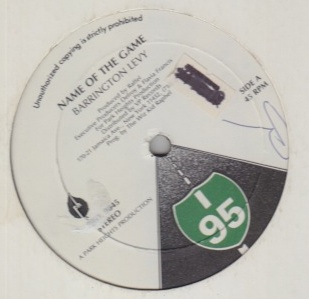Barrington Levy / Roland Burrell - Name Of the Game / Marcus Garvey