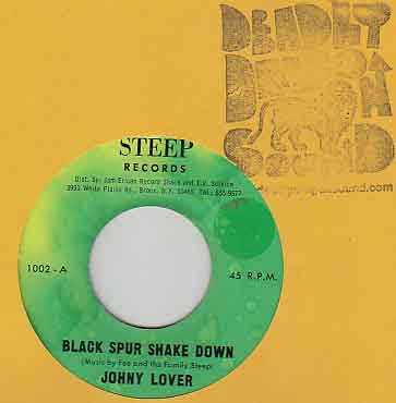 Johnny Lover - Black Spur Shake Down
