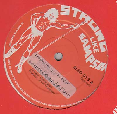 ジャマイカ12” Sammy Dread &amp; Papa Tullo Morning Love  SLSD013 Strong Like Sampson /00250 Sammy Dread - Morning Love | Deadly Dragon Sound