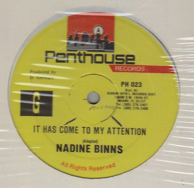 Nadine Binns - It has Come To My Attention