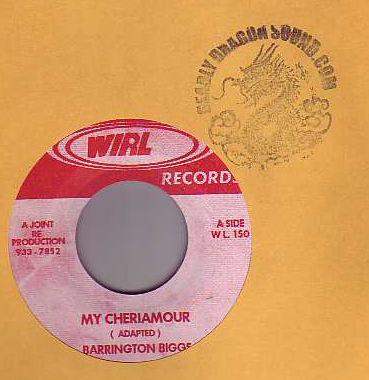 Barrington Biggs - My Cherie Amour / You Will Never Get By