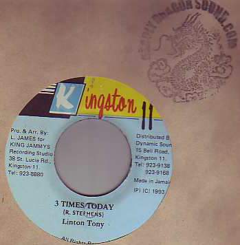 Linton Tony - 3 Times Today
