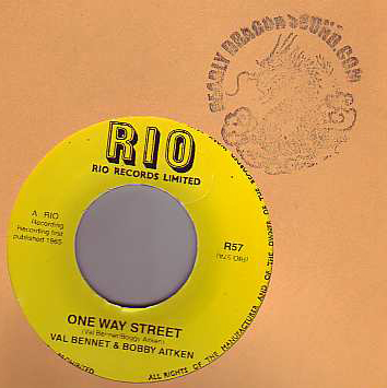 洋楽 Val Bennet & Bobby Aitken / Scabaduga Val Bennet & Bobby Aitken - One Way Street / Scabaduga