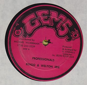 Ringo & Welton Irie / Anthony Johnson - Professional / Settle With Me