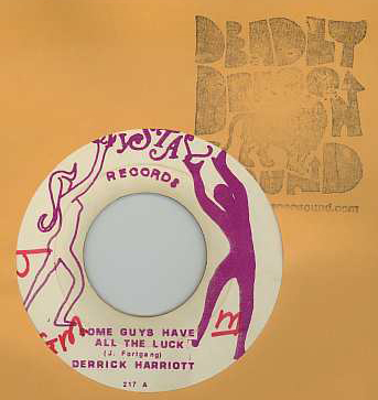 Derrick Harriott - Some Guys Have All The Luck