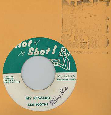 Ken Boothe - My Reward