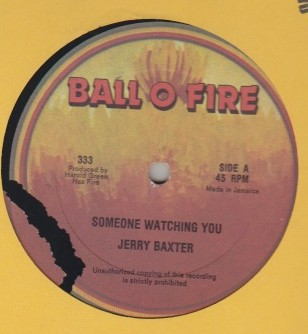 Jerry Baxter - Someone Watching You