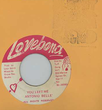 Antonio Belle - You Left Me