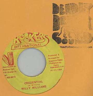 Willy Williams - Credential