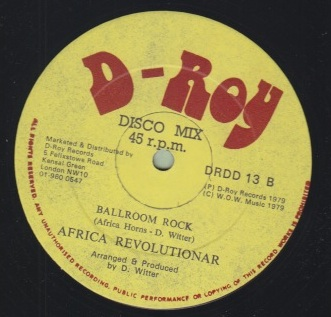 Africa Revolutionary - Ballrom Rock / Reggae Waltz
