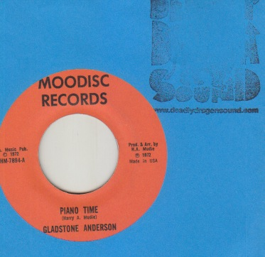 Gladstone Anderson - Piano Time / Reggae Delight