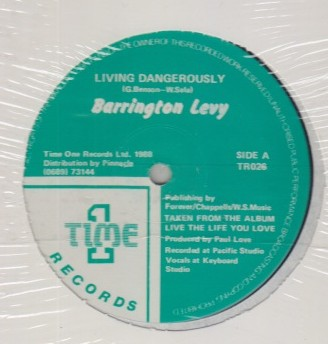 Barrington Levy - Living Dangerously / Lipstick