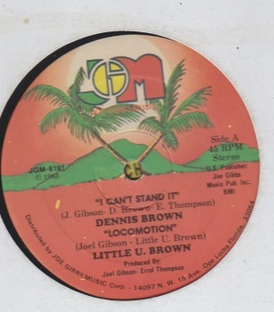 Dennis Brown / U Brown - I Cant Stand It