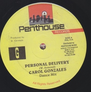 Carol Gonzales  - Personal Delivery