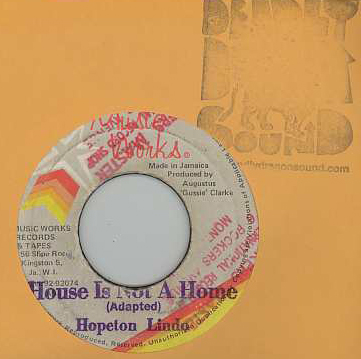 Hopeton Lindo - House Is Not A Home
