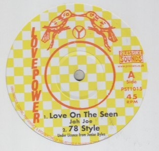 Jah Joe - Love On The Seen / Jah Power