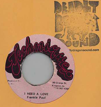 Frankie Paul - I Need A Love