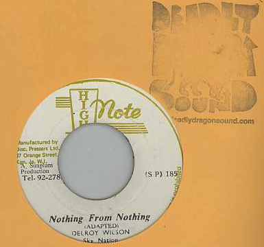Delroy Wilson - Nothing From Nothing