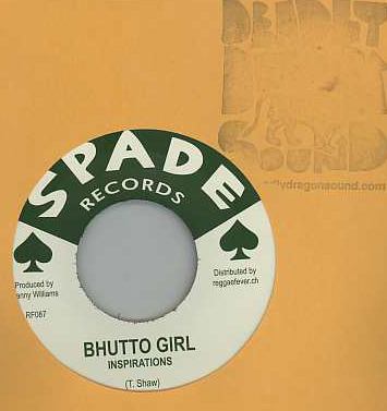 Inspirations / Ranny Williams - Bhutto Girl / Ranny Bop Special