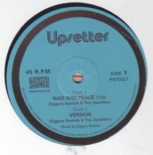 Diggory Kenrick & Upsetters / The Disciple - War and Peace
