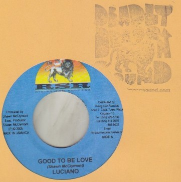 Luciano - Good To Be Love