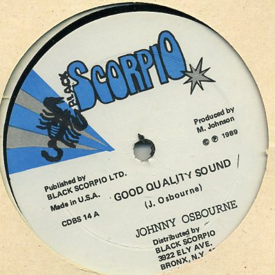 Johnny Osbourne - Good Quality Sound