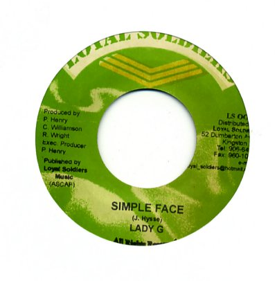 Lady G - Simple Face