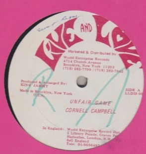 Cornell Campbell - Unfair Games