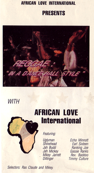 African Love @ Reggae Lounge 1986 (DVD)