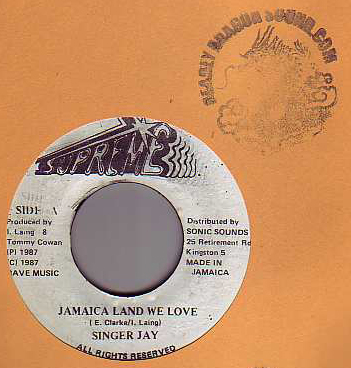 Singer Jay - Jamaica Land We Love | Deadly Dragon Sound