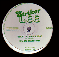 Buju Banton - That a the Lick